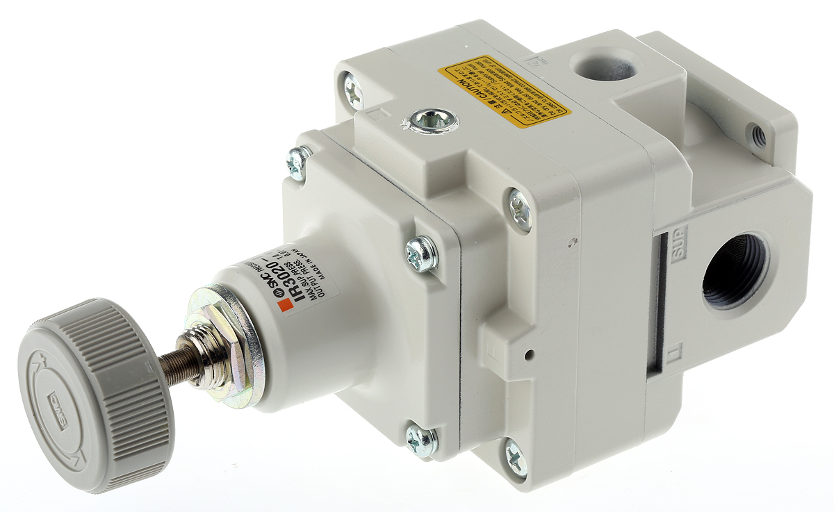 SMC G 3/8 Pneumatic Regulator - 0.005MPa to 0.8MPa, 3/8in, 1MPa max. input