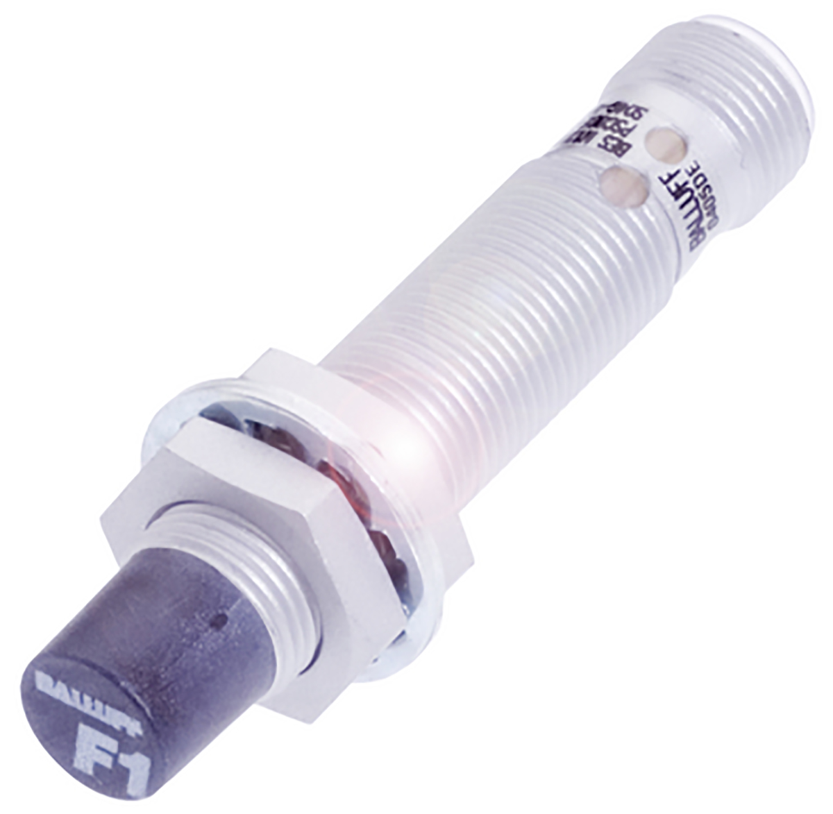 BALLUFF Inductive Threaded Barrel Proximity Sensor, M12, 8 mm Detection, PNP NO, 10 → 30 V dc