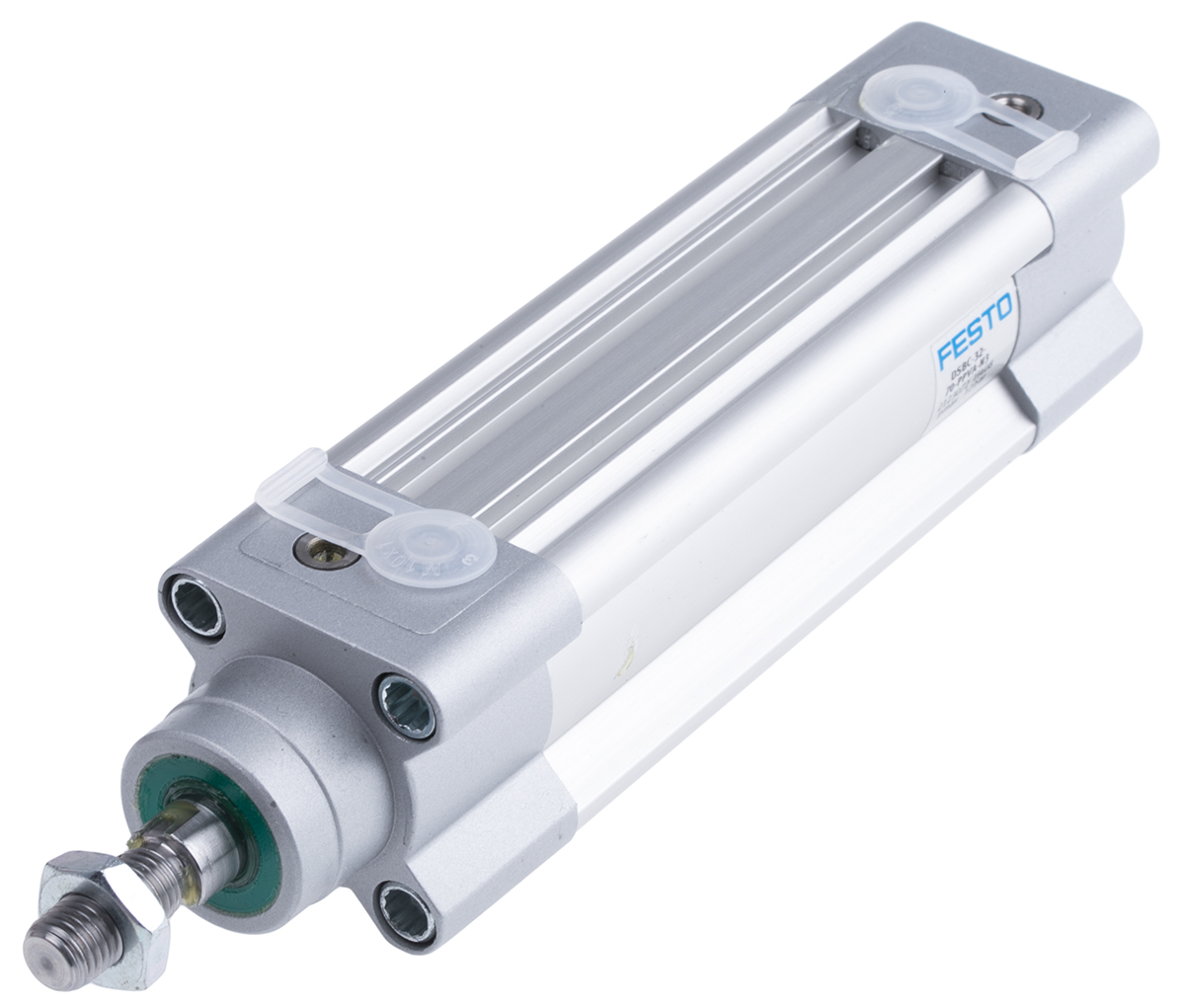 Festo Pneumatic Piston Rod Cylinder - 2123072 32 mm Bore, 70 mm DSBC Series, Double Acting Acting