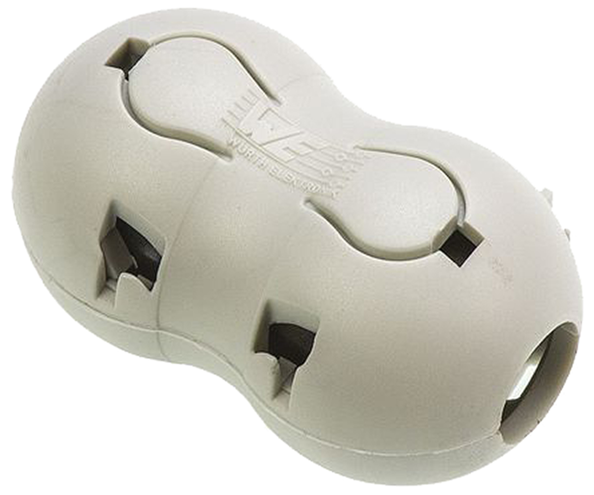 Wurth Elektronik Openable Ferrite Sleeve, 19 x 19 x 30.3mm, For EMI Suppression, Apertures: 1, Diameter 5mm