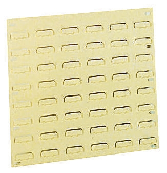 RS PRO PP Louvre Panel Storage Unit x 1000mm x 500mm, Sandstone