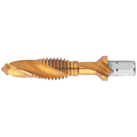 EXACT Threading Tap HSS 1-Piece 0.5mm Pitch Metric Standard M3 Thread