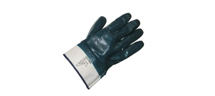RS PRO Blue Nitrile Work Gloves, Size 10