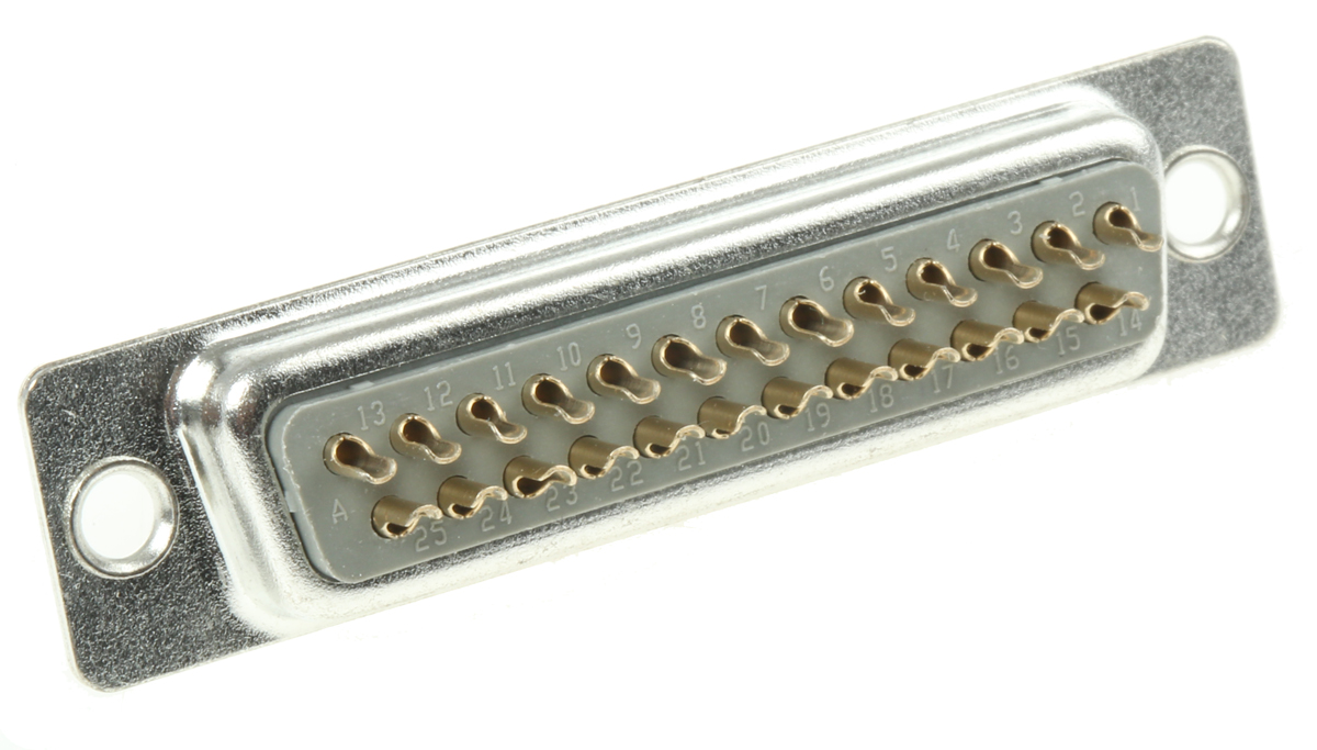 ASSMANN WSW A-DS 25 Way Panel Mount D-sub Connector Plug