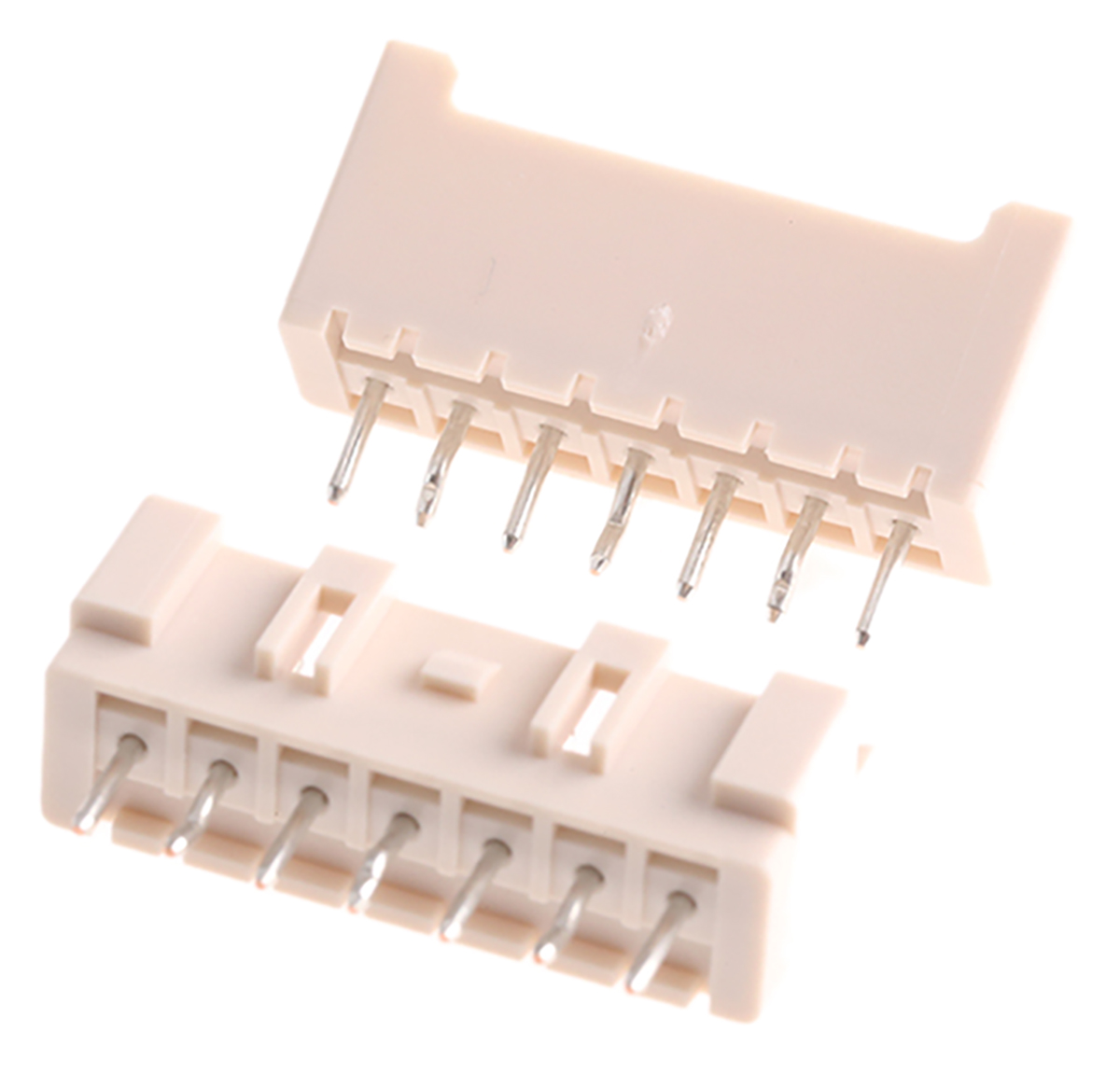 JST XA Series Straight Through Hole PCB Header, 7 Contact(s), 2.5 mm Pitch, 1 Row, Shrouded