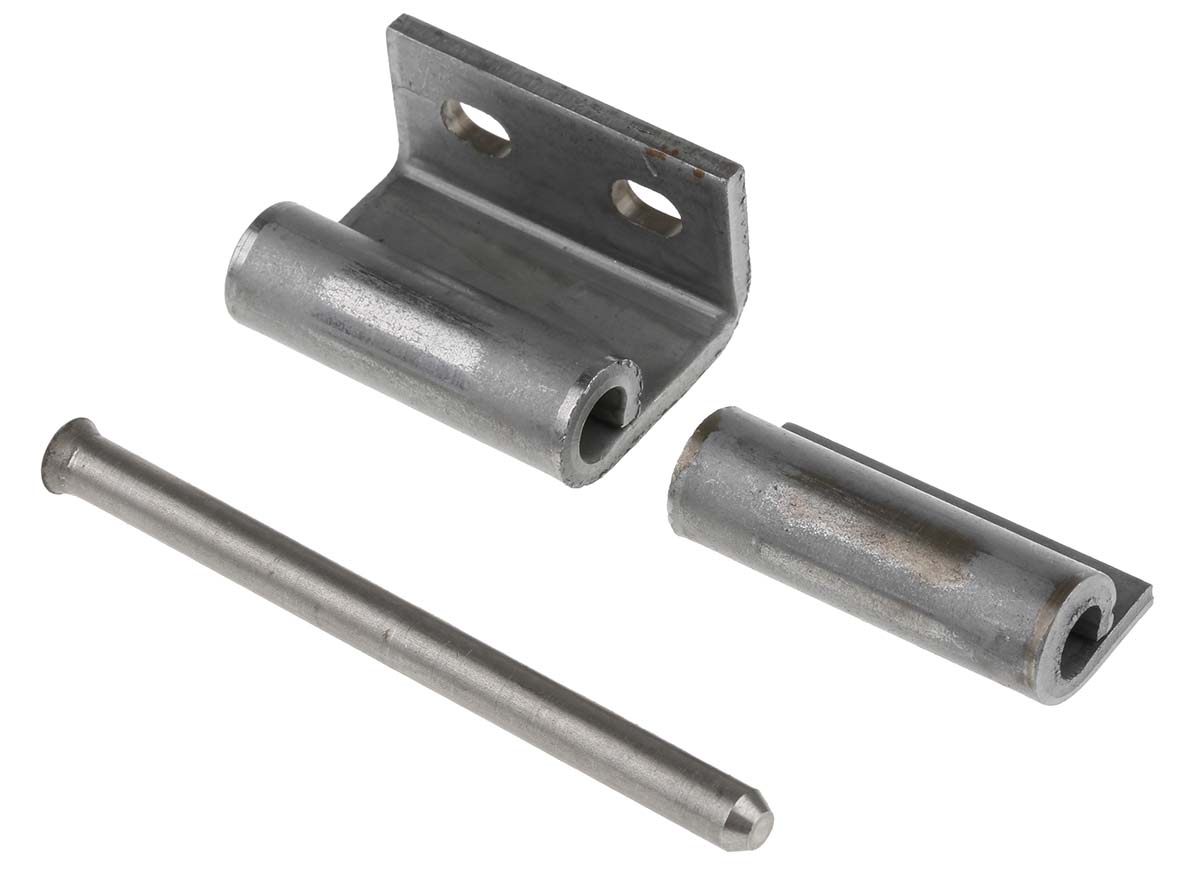 RS PRO Steel Concealed Hinge with a Lift-off Pin, 80mm x 30mm x 3mm