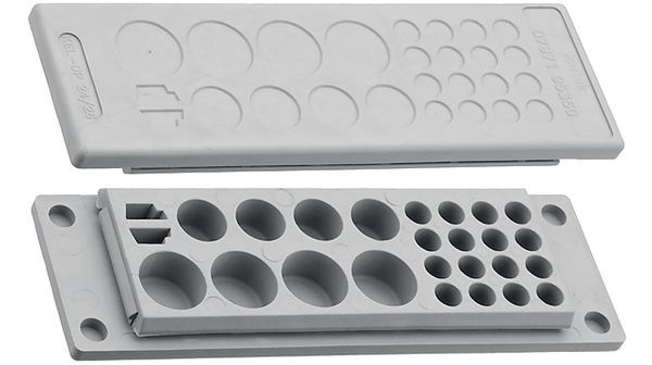 Icotek Polyamide Cable Trunking Frame, 142 x 12 x 44mm, KEL