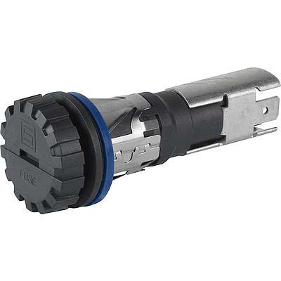 Schurter 16A Panel Mount Fuse Holder for 6.3 x 32mm Fuse, 2P, 600V ac