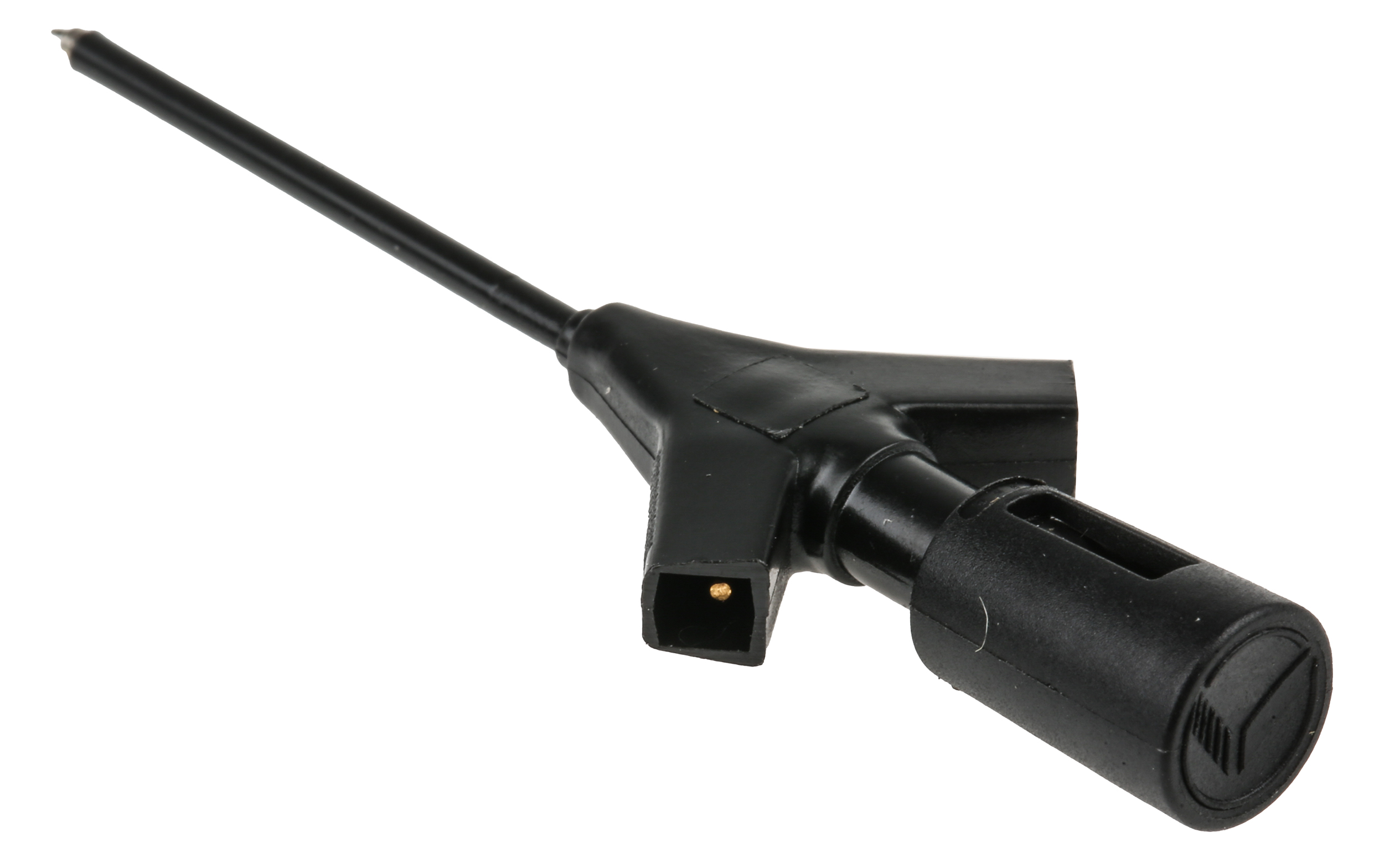 Hirschmann Test & Measurement Black Grabber Clip with Pincers, 2A, 60V dc, 2mm Socket