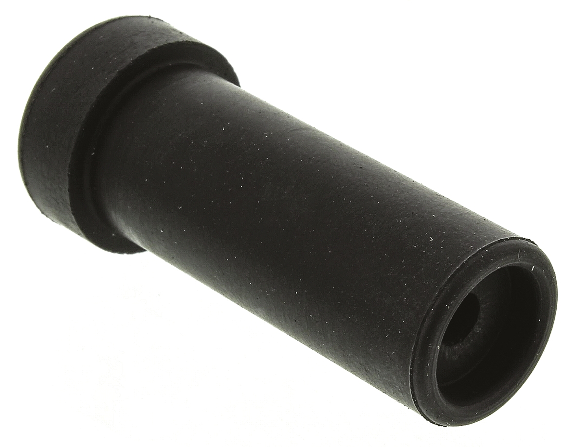 TE Connectivity Cicular Connector Boot Black