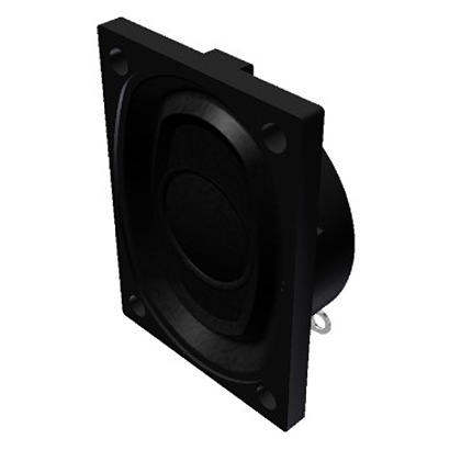 PUI Audio 3W Miniature Speaker, 40 x 28.5 x 11.7mm