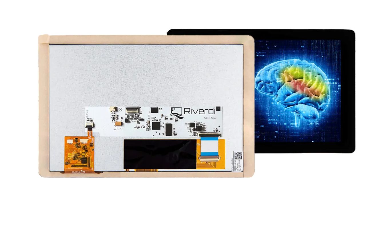Riverdi RVT101HVBNWC00-B TFT TFT LCD Display / Touch Screen, 10.1in, 1280 x 800pixels