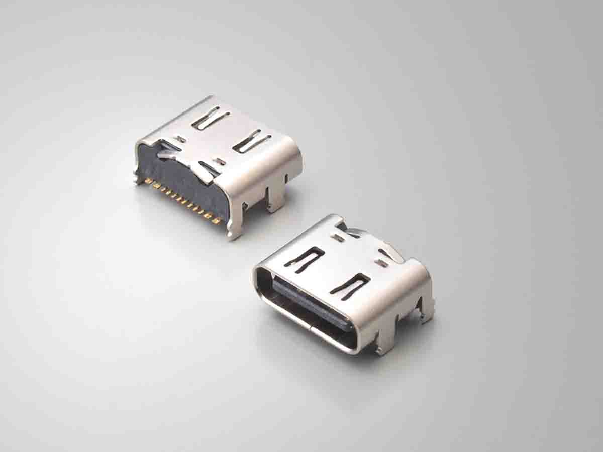 JAE Right Angle, SMT, Socket Type C USB Connector