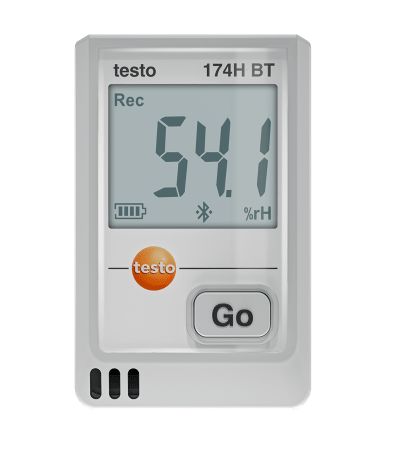 Testo TESTO 174 H BT Temperature & Humidity Data Logger Data Logger, Bluetooth, 2 Input Channel(s) - RS Calibration