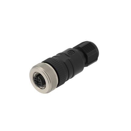 Lumberg Automation Industrial Circular Connector, 3 Contacts, Cable, M12 Connector, Socket, Female, IP65, IP67, RKC