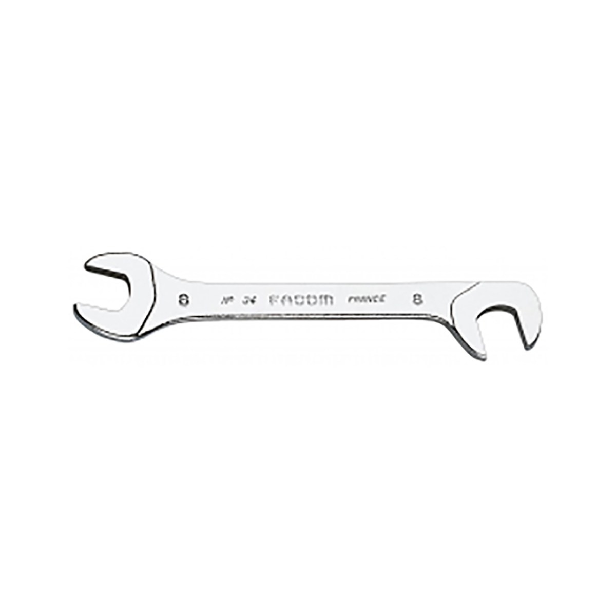 Facom 34 Series Open Ended Spanner, 6mm, Metric, Double Ended, 80 mm Overall