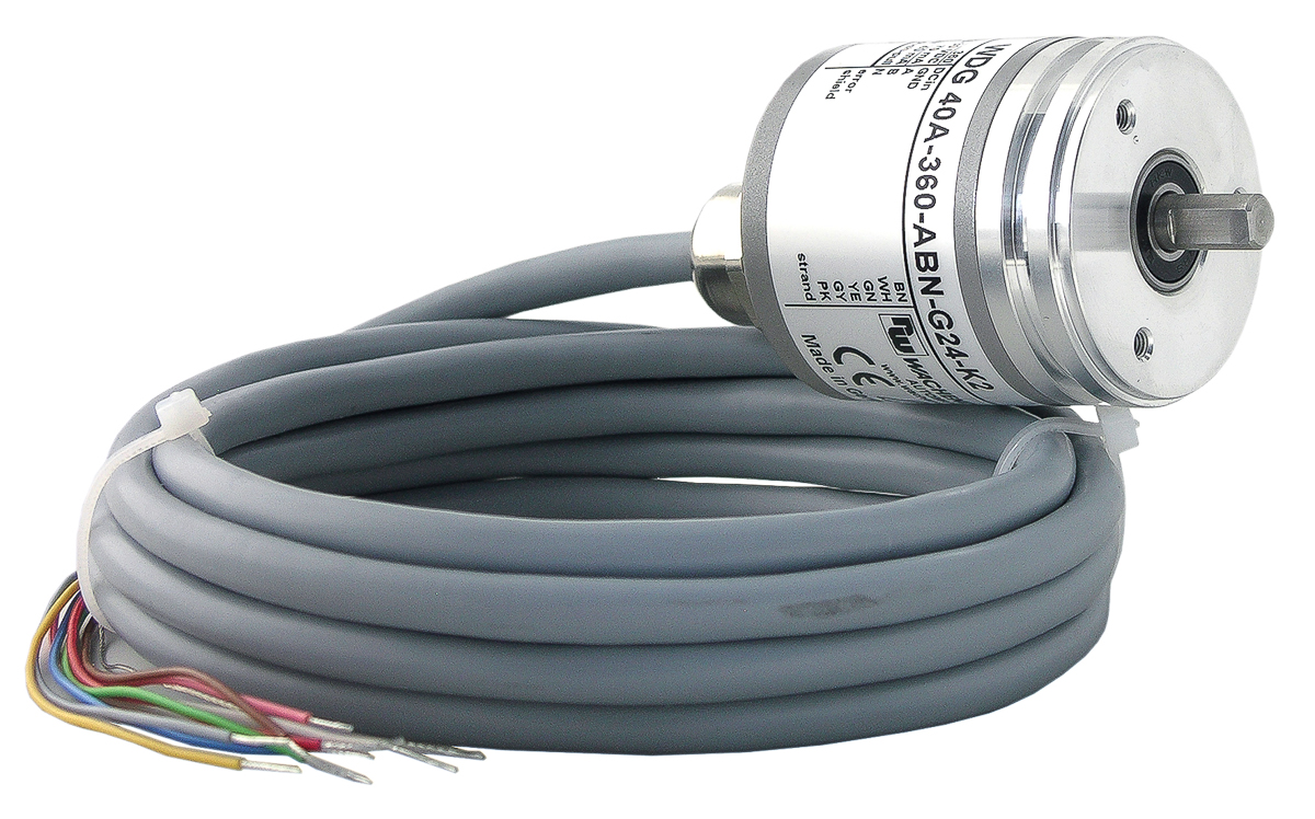 Wachendorff Incremental Incremental Encoder, 250 ppr, HTL Signal, Solid Type