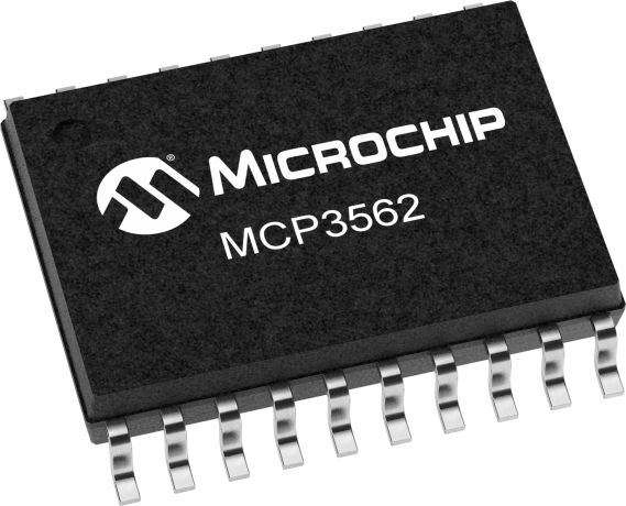 Microchip, Dual 24 bit- ADC 153.6ksps, 20-Pin TSSOP