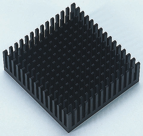 Fischer Elektronik Heatsink, Universal Square Alu, 8.6K/W, 43.1 x 43.1 x 16.51mm, Adhesive Foil, Conductive Foil
