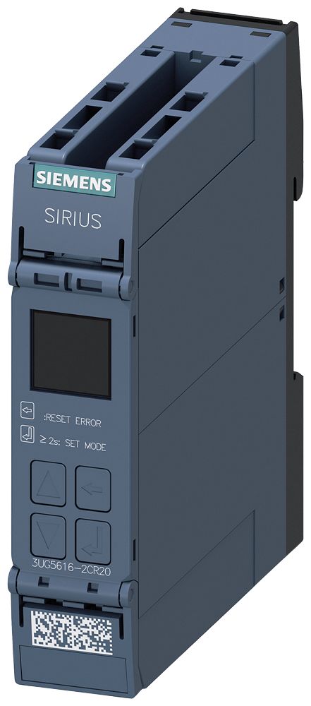 Siemens Frequency, Phase, Voltage Monitoring Relay, 3 Phase, DPDT, 90 → 760V ac, DIN Rail