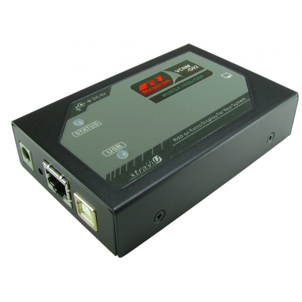 Rextron 1 USB HDMI over CAT 5 KVM Extender