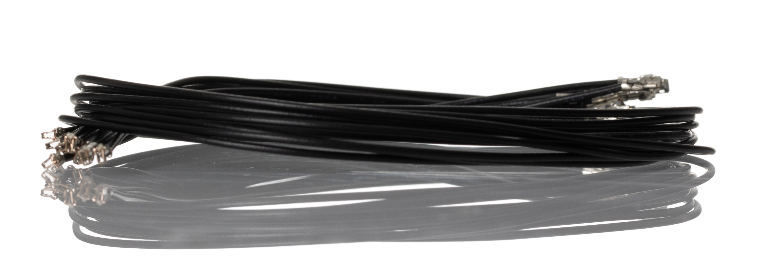 Molex Female DuraClik to Female DuraClik Crimped Wire, 300mm, 26AWG, Black