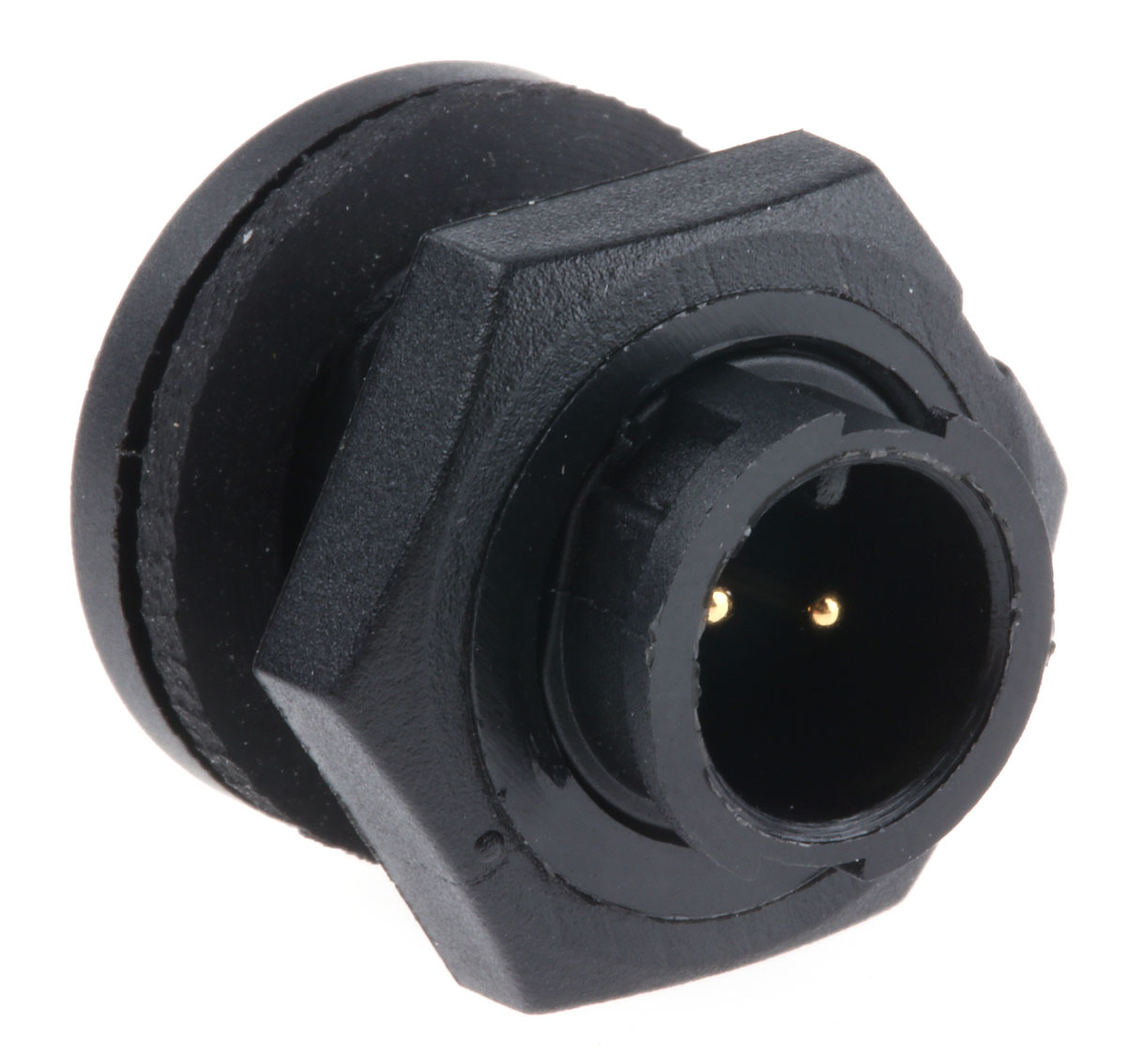 Switchcraft Circular Connector, 2 Contacts, Panel, Subminiature Connector, Plug, Male, IP67, MICRO-CON-X Series