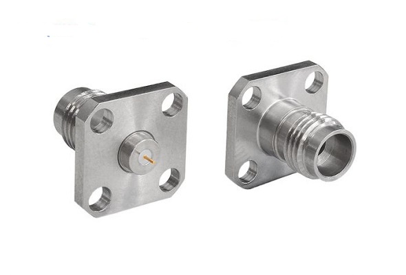 Bulgin Male/Female Flange Mount Circular Coaxial Connector, Plug In Termination, Straight Body