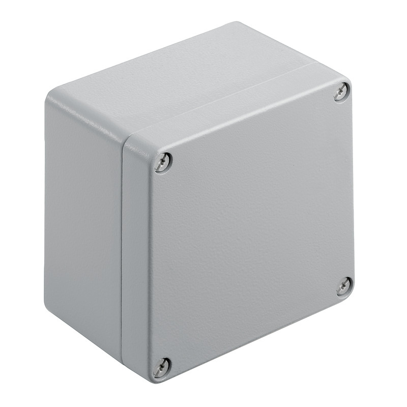 Weidmüller KLIPPON K Series Aluminium Enclosure, IP66, IP67, IP68, ATEX, IECEx, 120 mm x 122 mm x 81mm