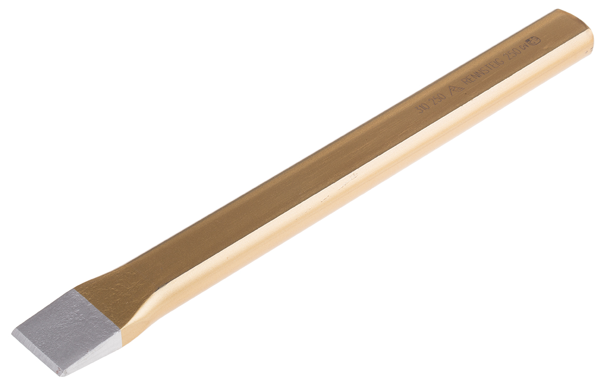 RS PRO Chrome Vanadium Steel Masonry Chisel, 25.0 mm Blade Width