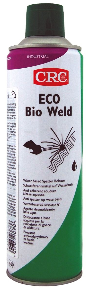 CRC ECO BIO WELD Anti Splatter Spray, 500ml, Spray