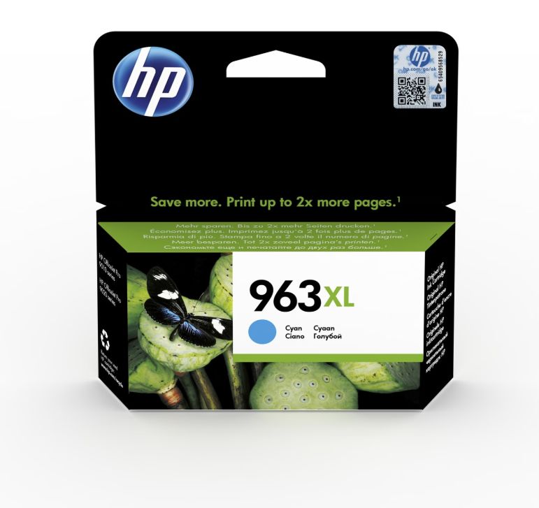 Hewlett Packard 3JA27AE Cyan Ink Cartridge