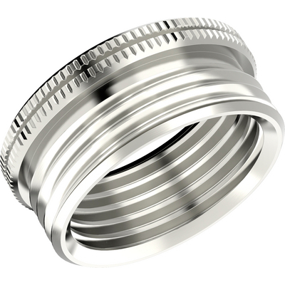 Lapp Cable Gland Adaptor, PG21 Exterior Thread, M32 Interior Thread, Nickel Plated Brass, SKINDICHT Series