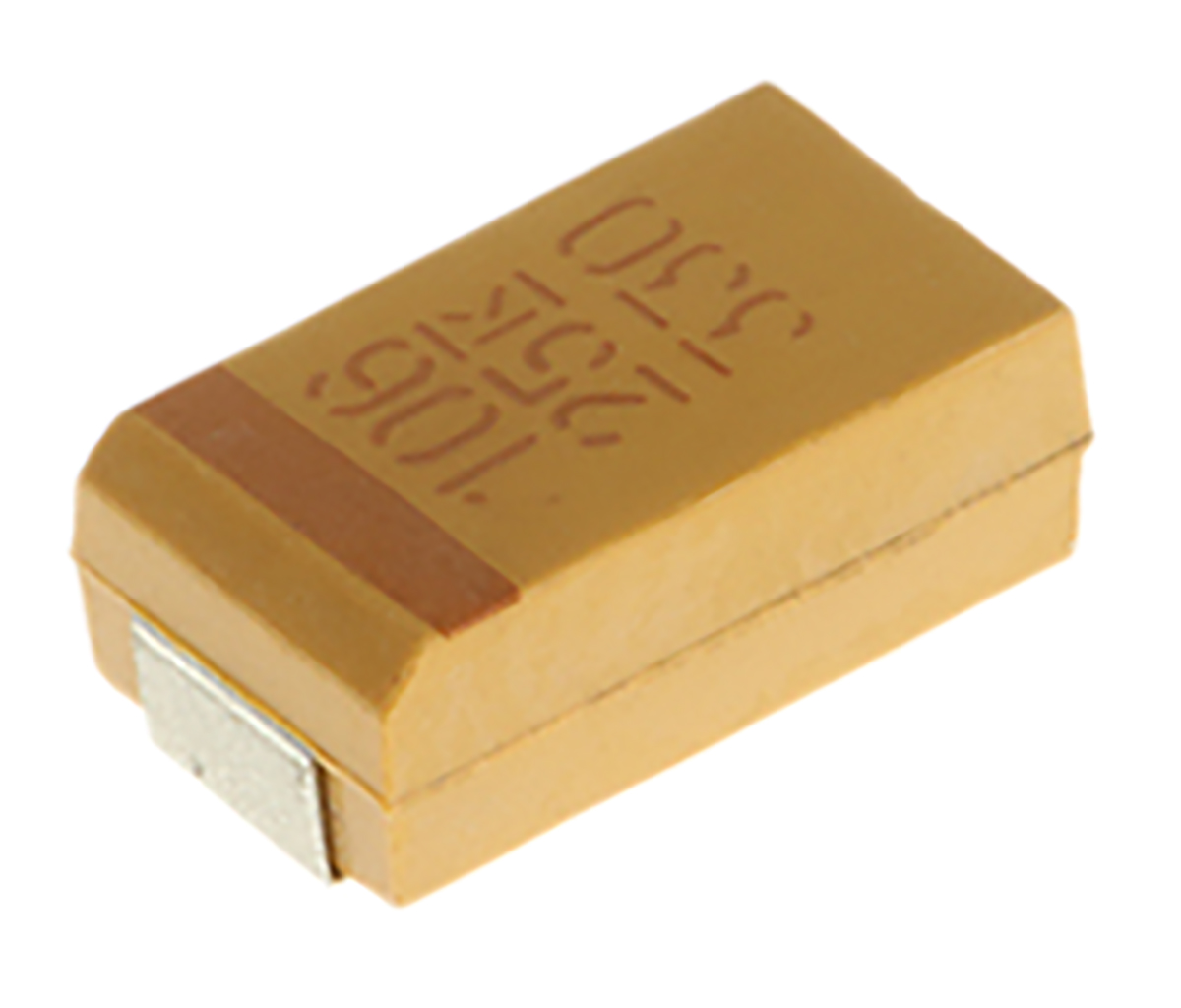 KEMET 10μF MnO2 Tantalum Capacitor 25V dc, T491 Series