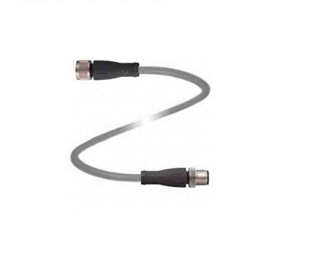 Pepperl + Fuchs Female 4 way M12 to Male 4 way M12 Sensor Actuator Cable, 10 m