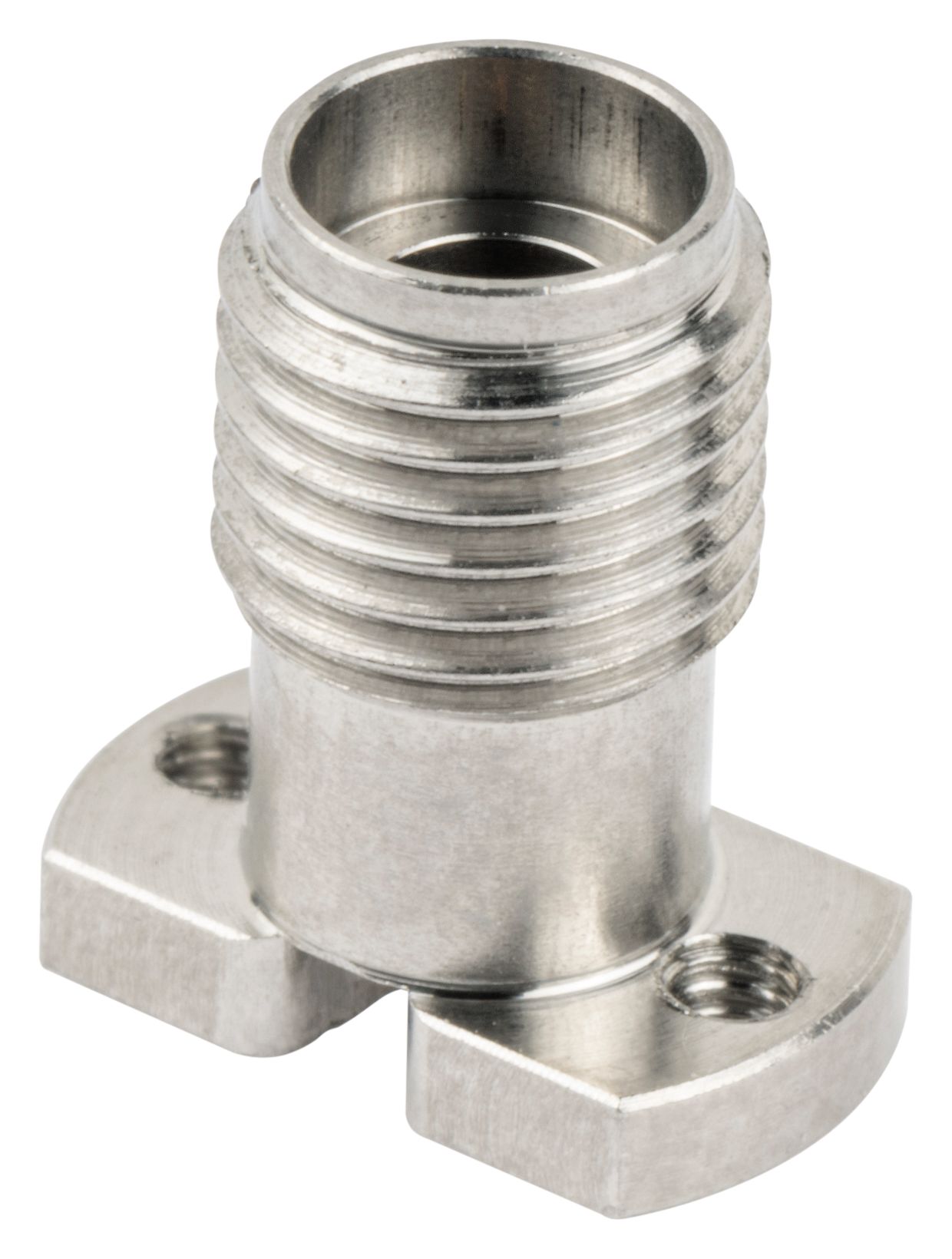 Huber+Suhner 82_SK Series, Jack Thread Mount SK Connector, PCB Termination, Straight Body