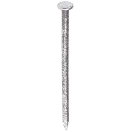 RS PRO Bright Steel Round Nails; 75mm x 3.75mm; 500g Bag