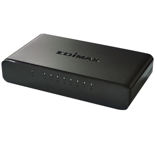 Edimax ES-3308P, Unmanaged 8 Port Ethernet Switch