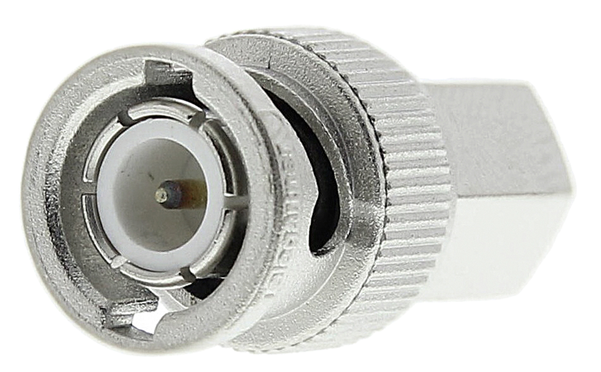 Telegartner Straight 50Ω RF Adapter BNC Plug to FME Plug