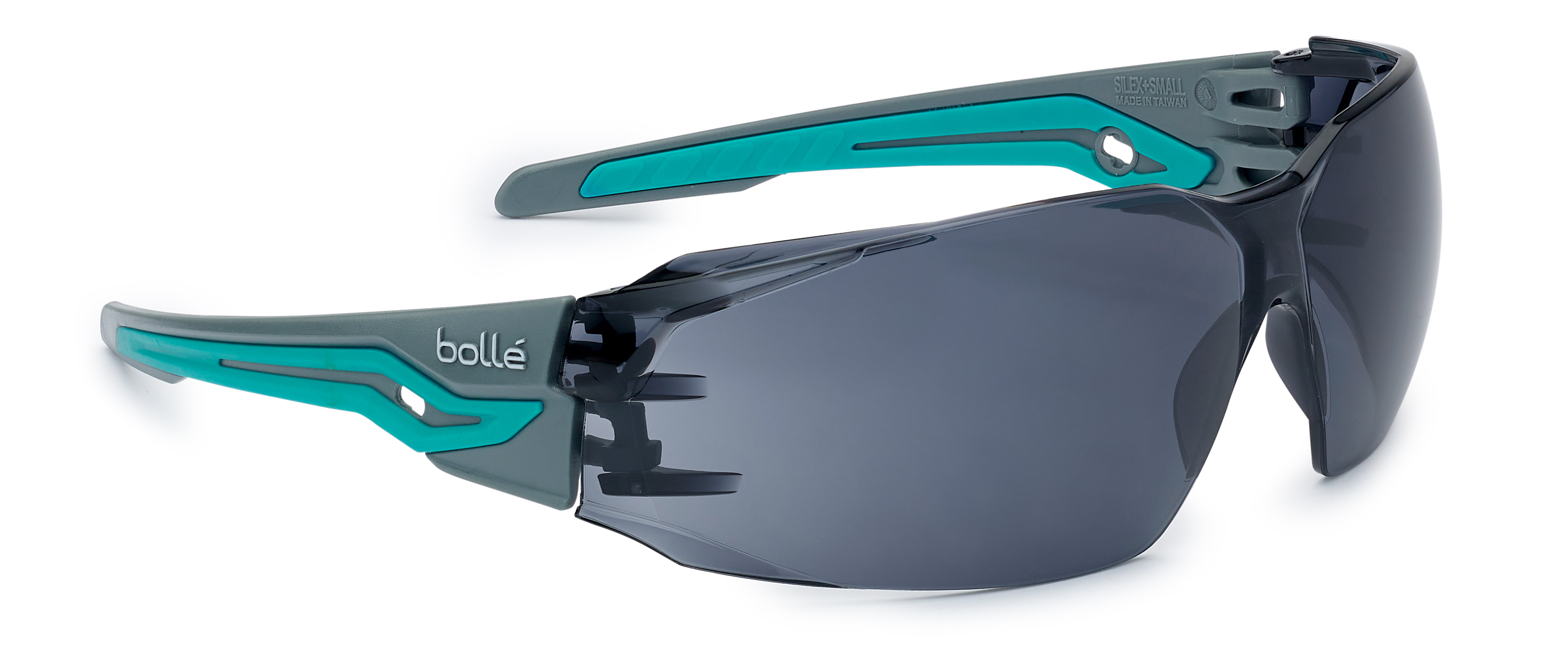Bolle Safety SILEX+ Anti-Mist Safety Glasses, Smoke Polycarbonate Lens
