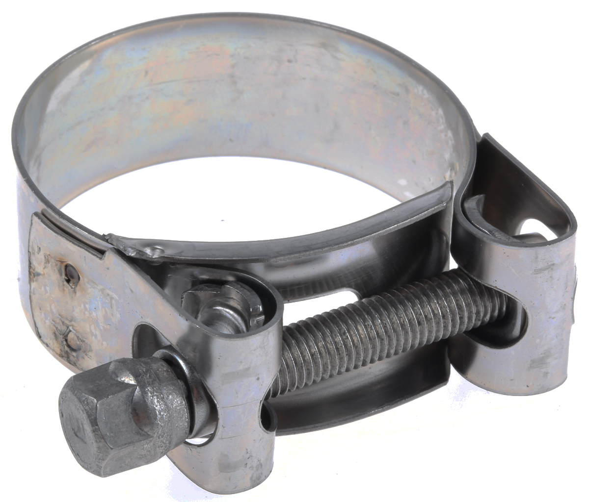 MIKALOR Stainless Steel Hex Screw Bolt Drive, 20mm Band Width, 43 → 47mm ID