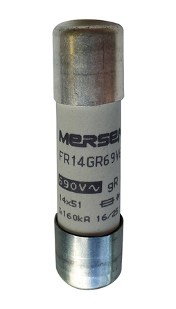 Mersen 25A FF Cartridge Fuse, 14 x 51mm