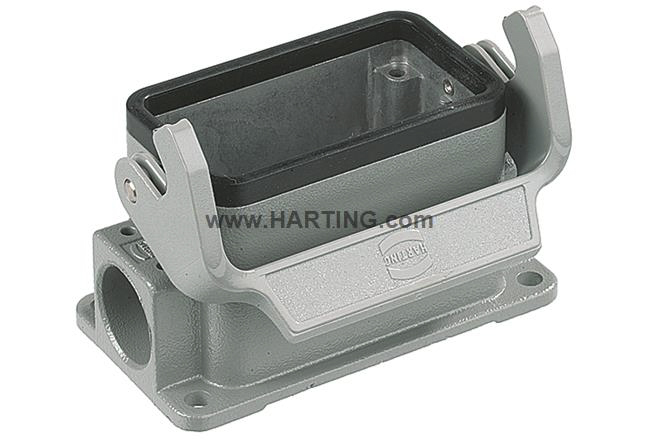 HARTING Han B Heavy Duty Power Connector Housing, M25 Thread, Side Entry