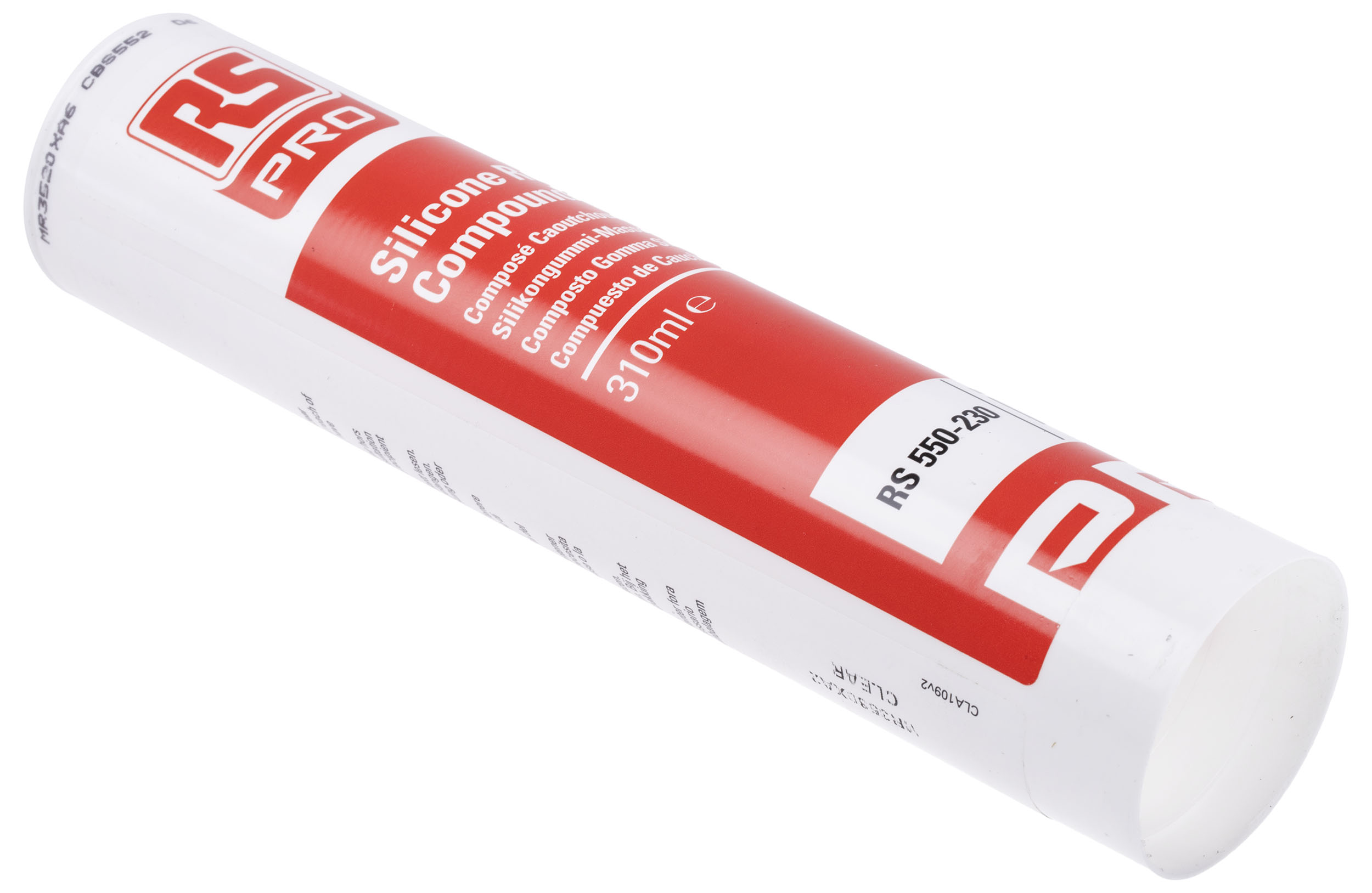 RS PRO Transparent Sealant Paste 310 ml Cartridge