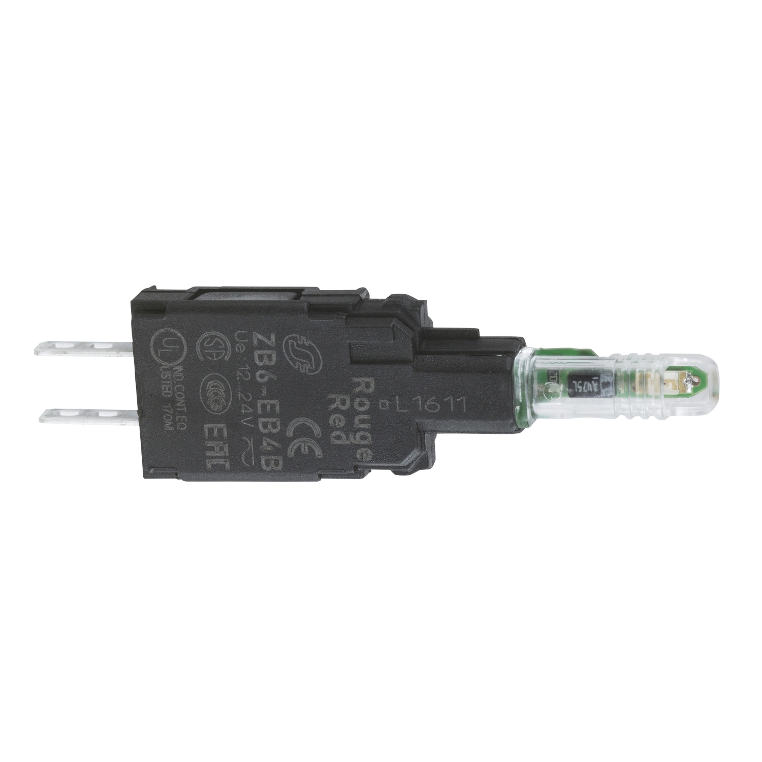Schneider Electric Harmony XB6 Series Light Block, 48 → 120V ac, Green Light