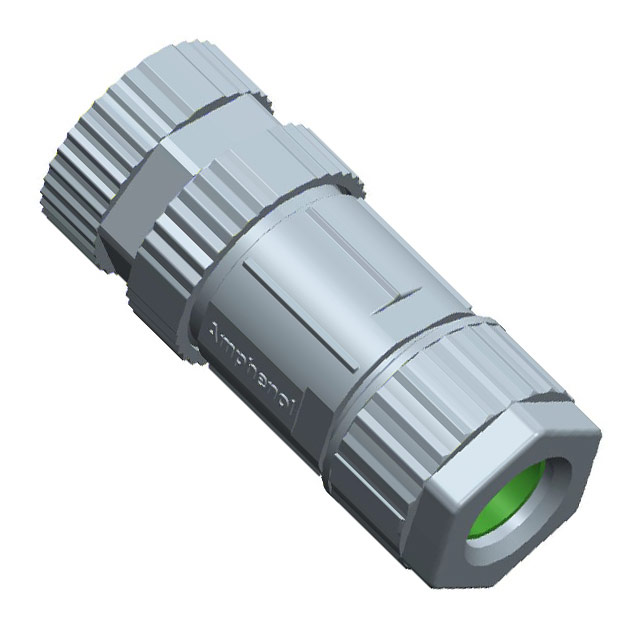 Amphenol Industrial Circular Connector, 5 Contacts, Cable, M12 Connector, Socket, Female, IP67, M Series