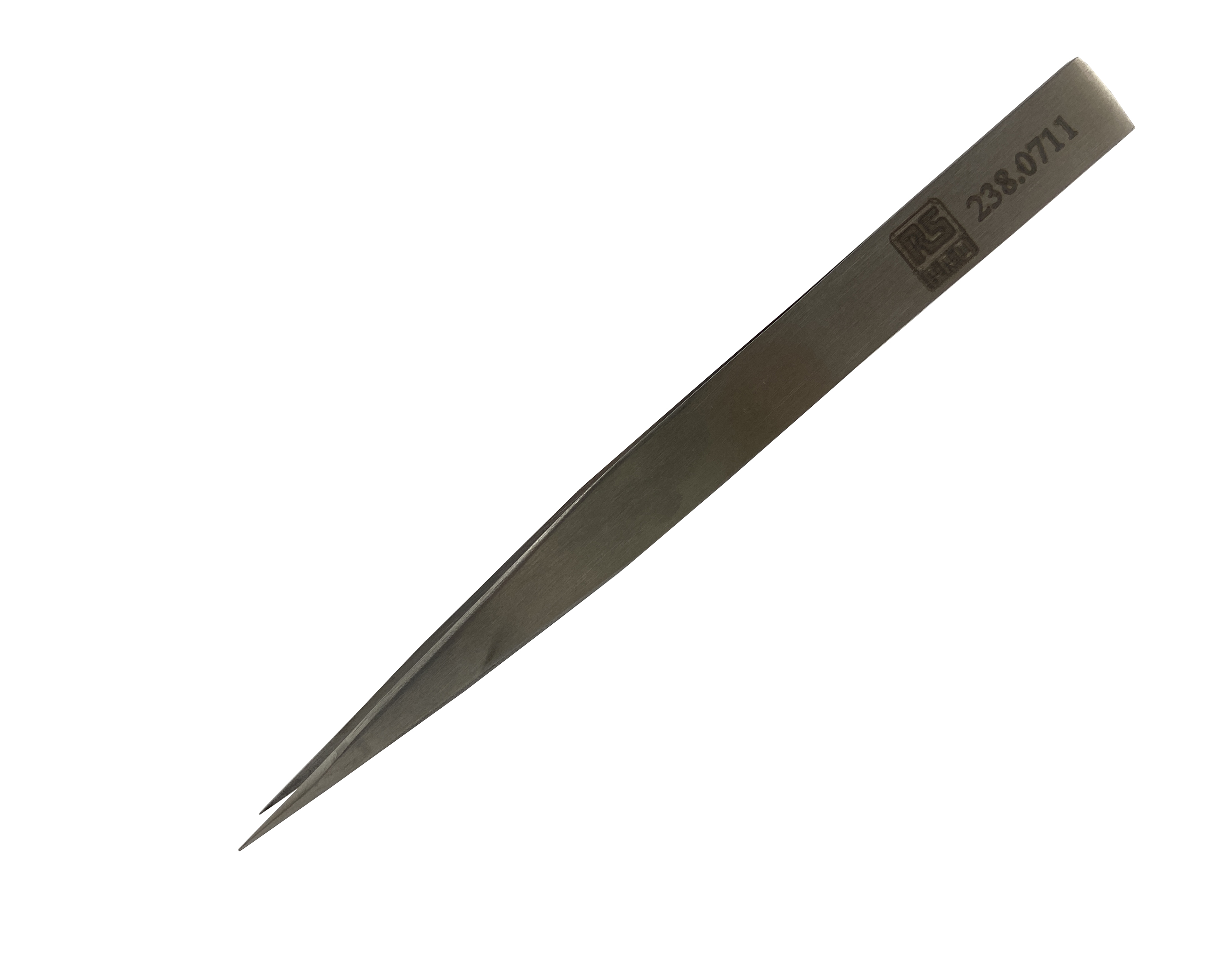 RS PRO 130 mm, Low Carbon Austenitic Steel, Fine, Tweezer