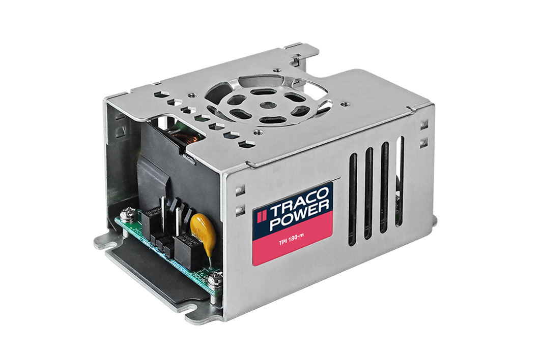 TRACOPOWER Power Supply, TPI 180-115-M, 15V dc, 12A, 180W, 1 Output, 85 → 264V ac Input Voltage