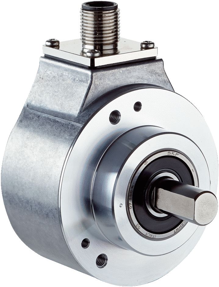 SICK DBS60 Series Incremental Incremental Encoder, 5000ppr ppr, HTL Signal, Solid Type, 10mm Shaft