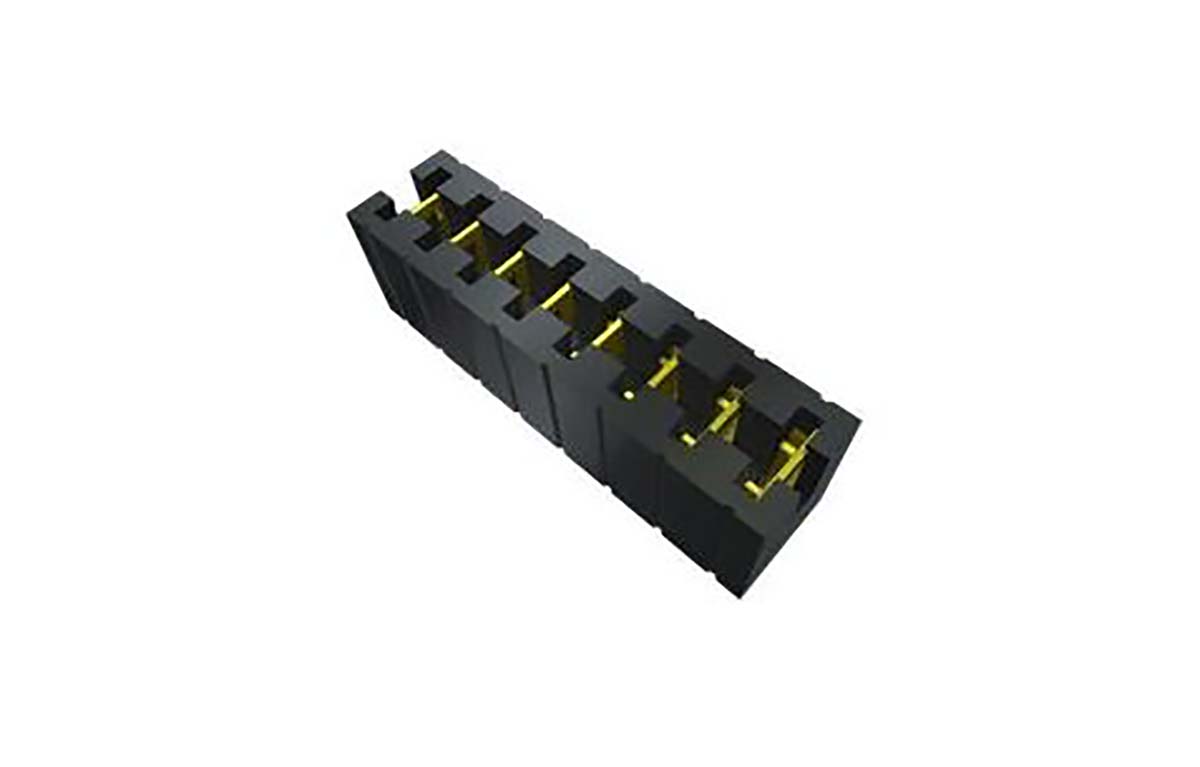 Samtec, MNT Shunt Straight Black shunt 8 Way 1 Row 2.54mm Pitch